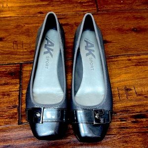 Gray Dress Flats